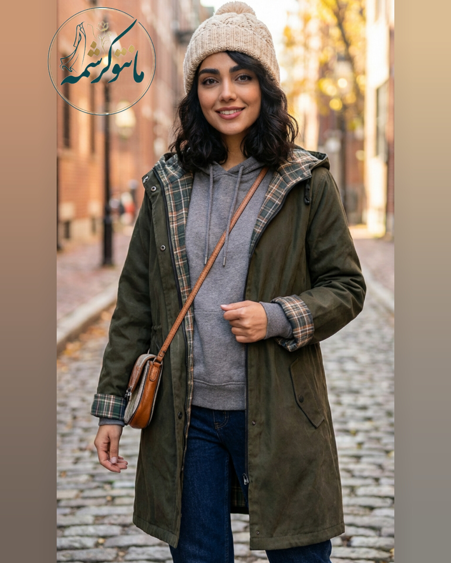 پالتو بارونی کلاهدار